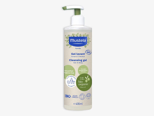 Gel de curățare certificat BIO pentru corp și păr - Mustela Multi-market - 1