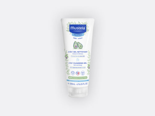 2 în 1 Gel de Curățare cu Avocado Organic - Mustela Multi-market - 1