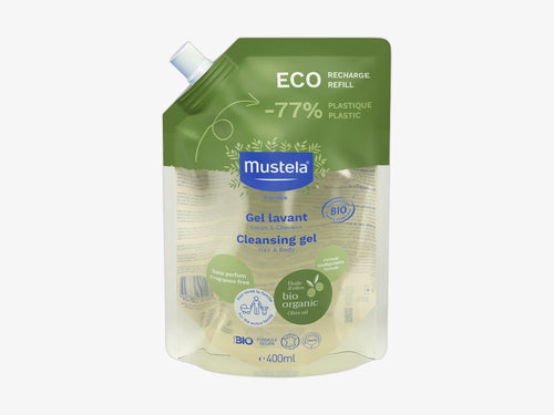 Eco-Refill Gel de curățare certificat BIO pentru corp și păr - Mustela Multi-market - 1