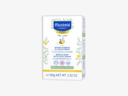 Săpun Delicat cu Cold Cream și Ceară de Albine Organică - Mustela Multi-market - 1