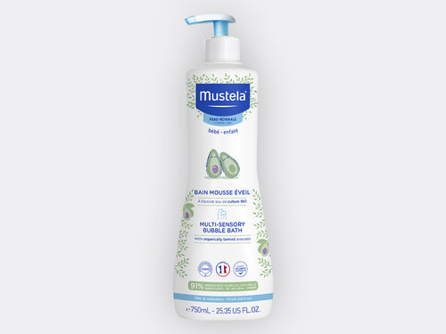 Spumă de Baie Multi-Senzorială cu Avocado Organic - Mustela Multi-market - 2