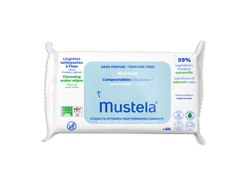 Șervețele curățătoare pe bază de apă - Mustela Multi-market - 1