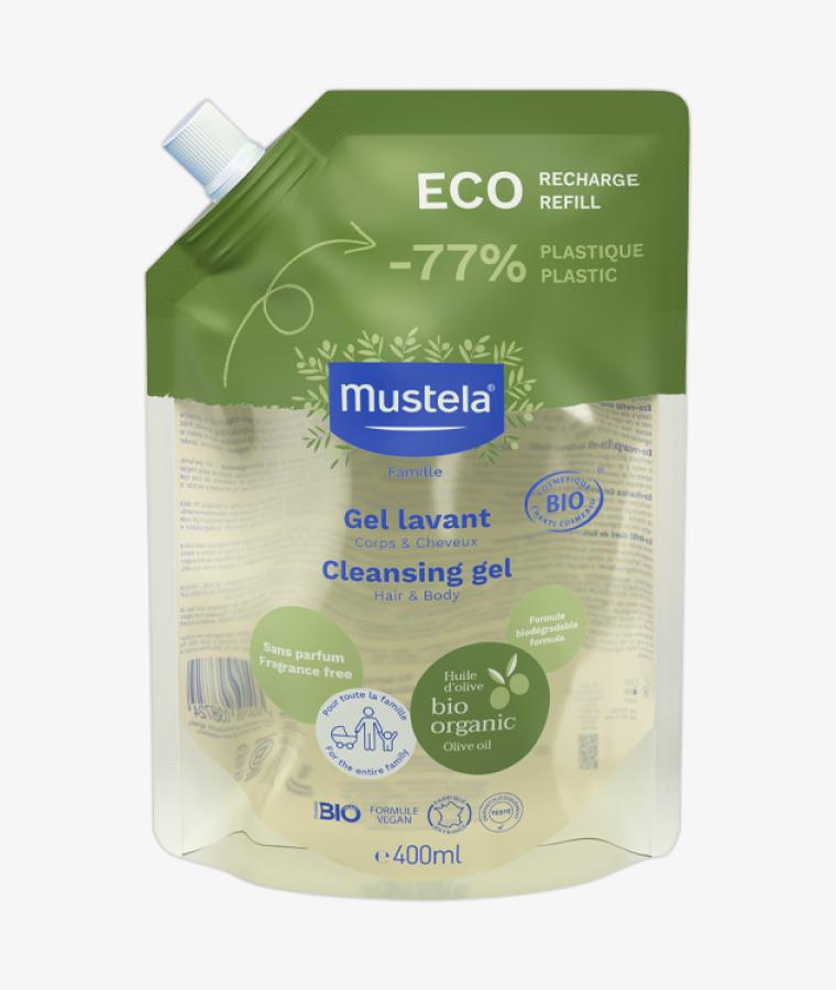 Gel de curățare certificat BIO pentru corp și păr